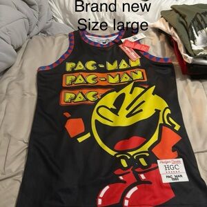 Pac-Man Men's Jersey - Black and Yellow